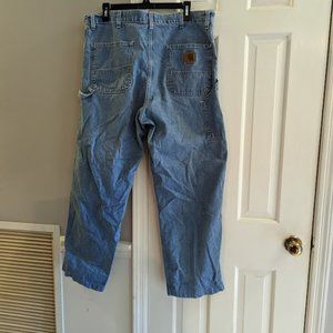 Vintage Carhartt Carpenter Jeans with Leather Tag